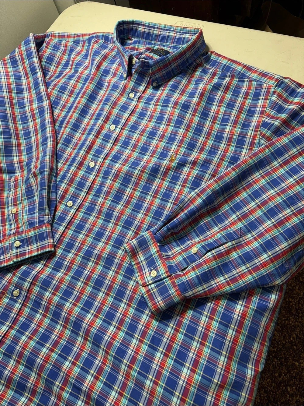 Polo Ralph Lauren Performance Oxford Button Down Size 5X